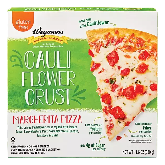 Cauliflower Crust Pizza, Margherita