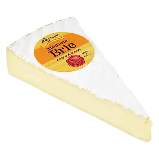 Cave-Ripened Medium Brie Cheese, Buttery