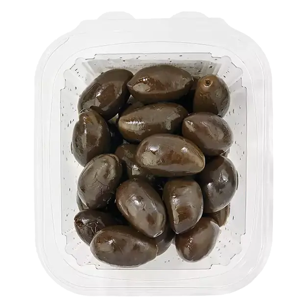 Cerignola Black Olives, Contains Pits