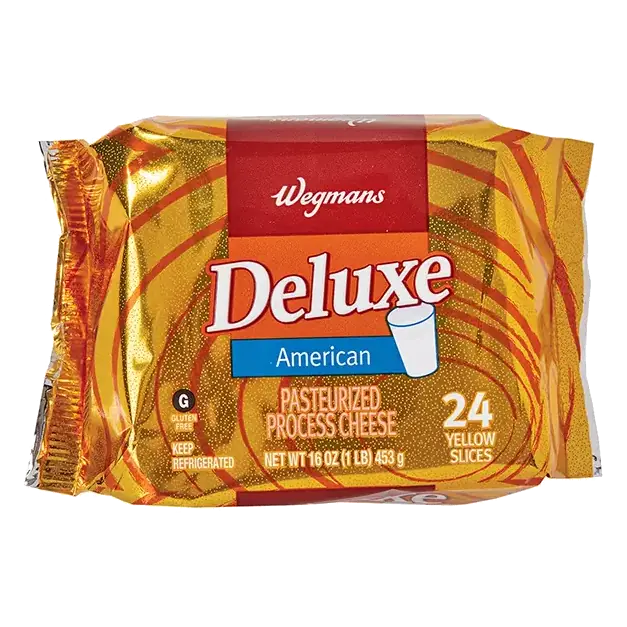 Cheese, Deluxe, American, Yellow