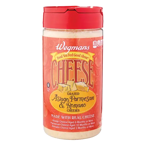Cheese, Grated, Asiago Blend