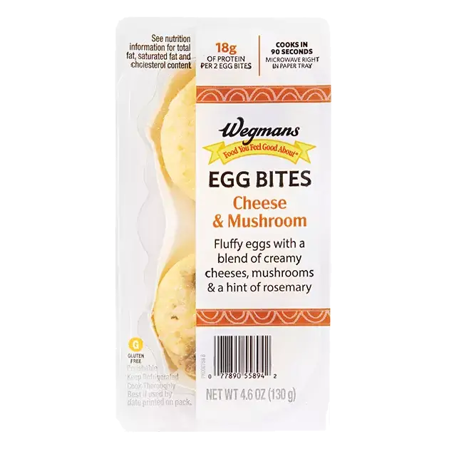 Cheese & Mushroom Egg Bites