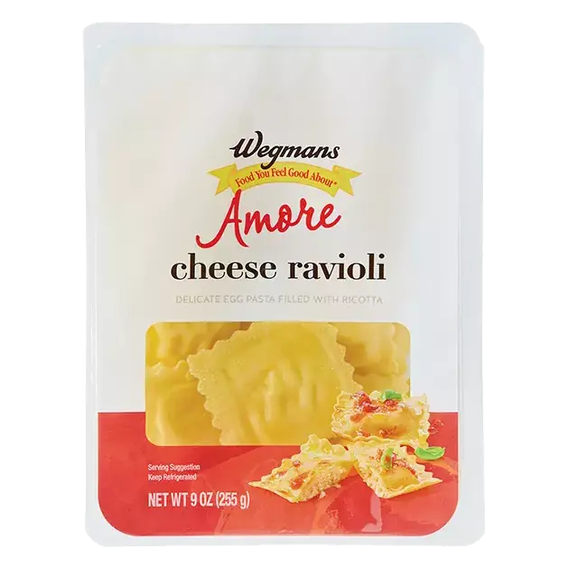 Cheese Ravioli Egg Pasta Filled with Ricotta