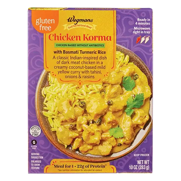Chicken Korma with Basmati Turmeric Rice