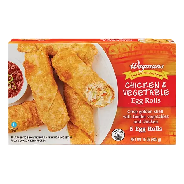 Chicken & Vegetable Egg Rolls