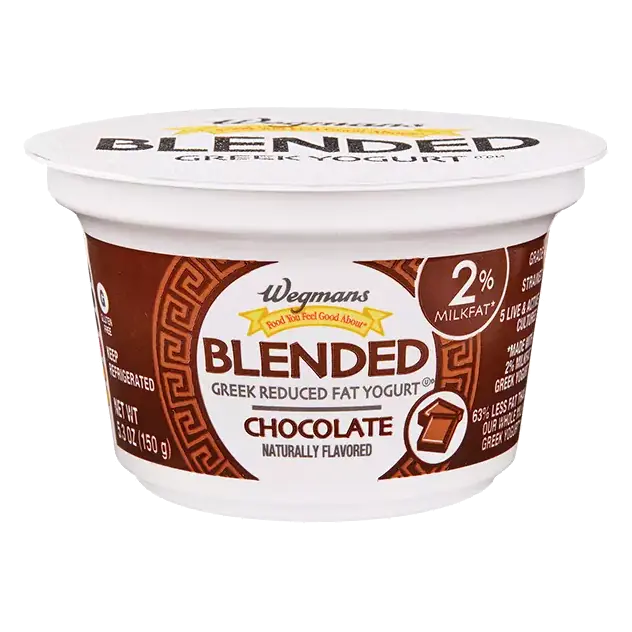 Chocolate 2% Greek Blended Reduced Fat Yogurt