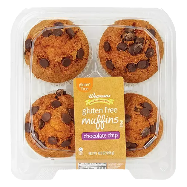 Chocolate Chip Muffins-Gluten Free 4pk