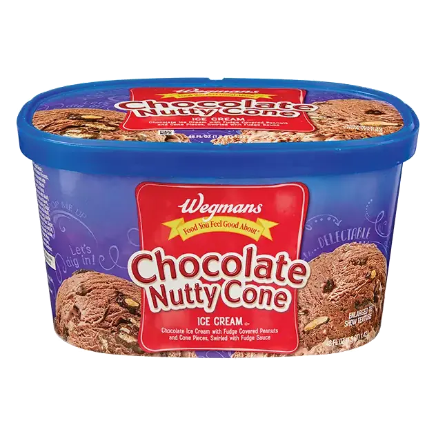 Chocolate Nutty Cone Ice Cream