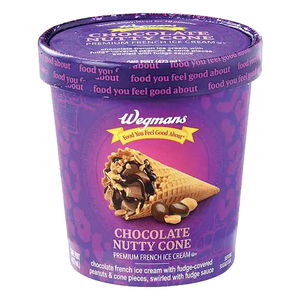 Chocolate Nutty Cone Ice Cream
