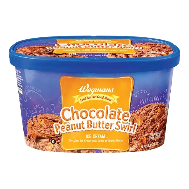 Chocolate Peanut Butter Swirl Ice Cream