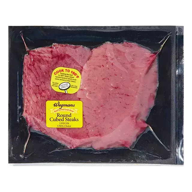 Choice Round Cubed Steaks, 2 Pieces