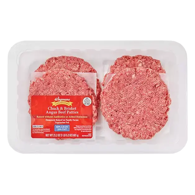 Chuck & Brisket Angus Beef Patties