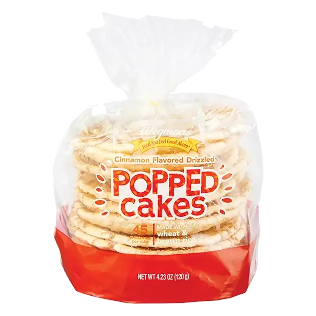 Cinnamon Flavored Drizzled Popped Cakes