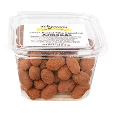 Cocoa Dusted Milk Chocolate Almonds