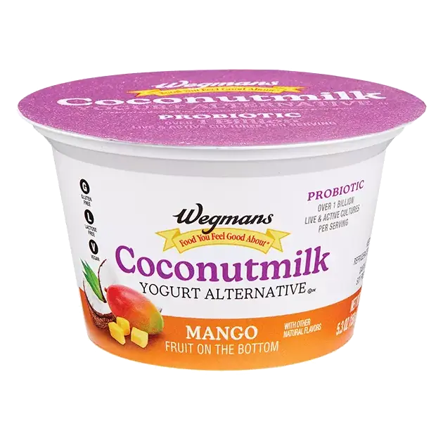 Coconutmilk Yogurt Alternative, Mango