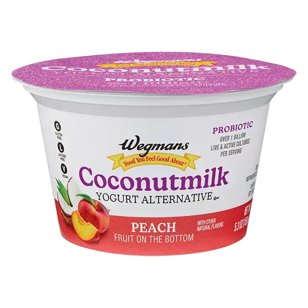 Coconutmilk Yogurt Alternative, Peach