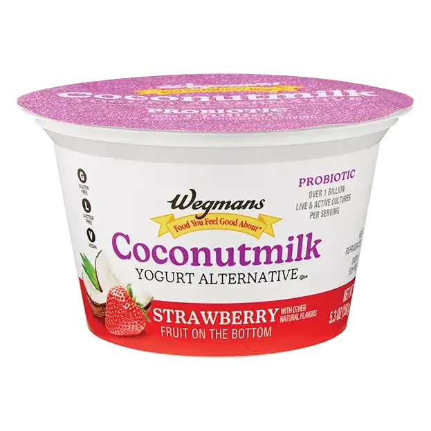 Coconutmilk Yogurt Alternative, Strawberry