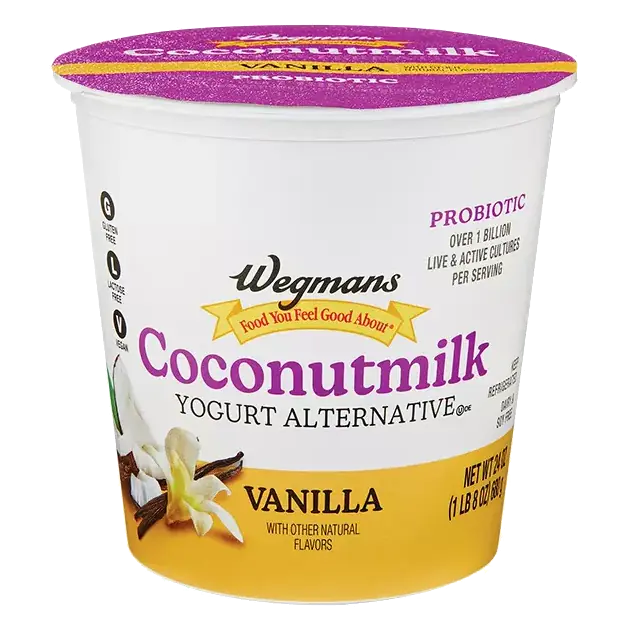 Coconutmilk Yogurt Alternative, Vanilla