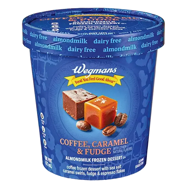 Coffee Caramel Fudge Plant-Based Almondmilk Frozen Dessert