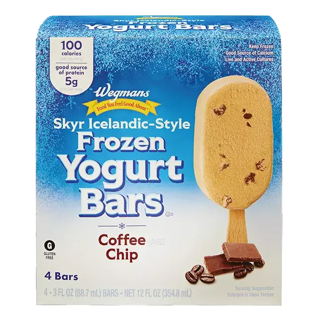 Coffee Chip Skyr Icelandic-Style Frozen Yogurt Bars