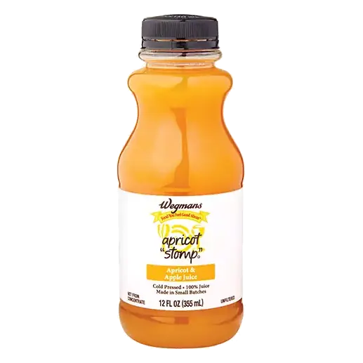 Cold Pressed 100% Juice, Apricot "Stomp" Apricot & Apple