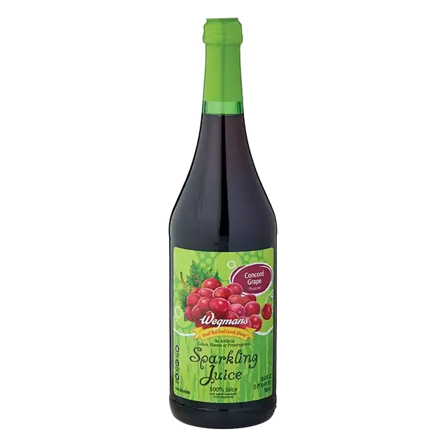 Concord Grape Flavored Sparkling Juice