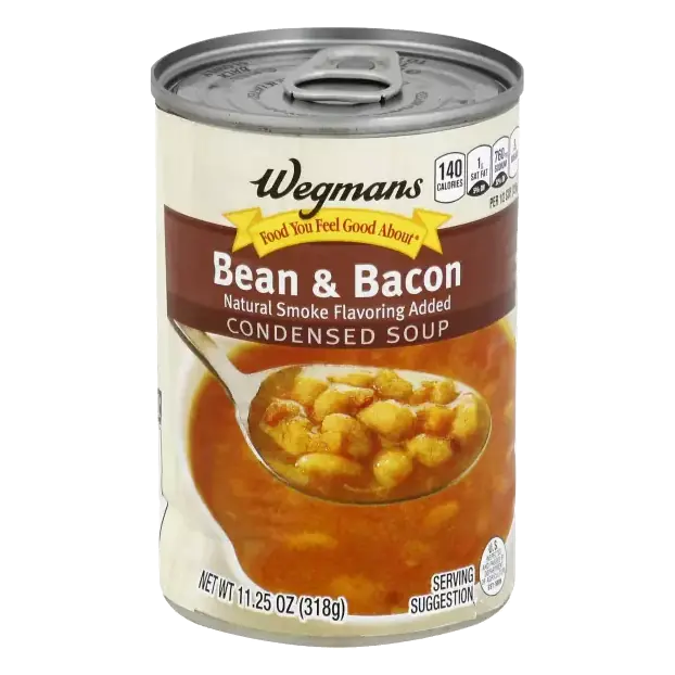 Condensed Bean & Uncured Bacon Soup