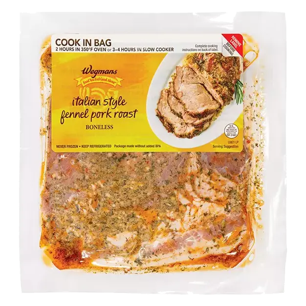 Cook in Bag Italian Style Fennel Pork Roast, Small