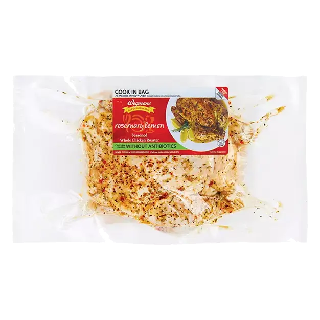 Cook in Bag Rosemary Lemon Seasoned Whole Chicken Roaster, Raised without Antibiotics