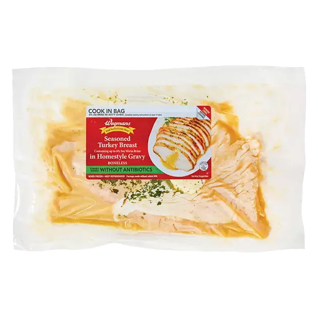 Cook in Bag Seasoned Boneless Turkey Breast, in Homestyle Gravy, Large