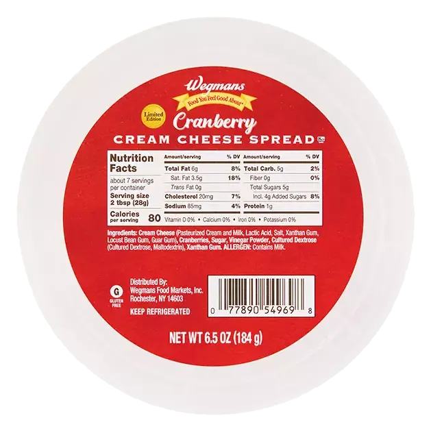 Cranberry Cream Cheese Spread