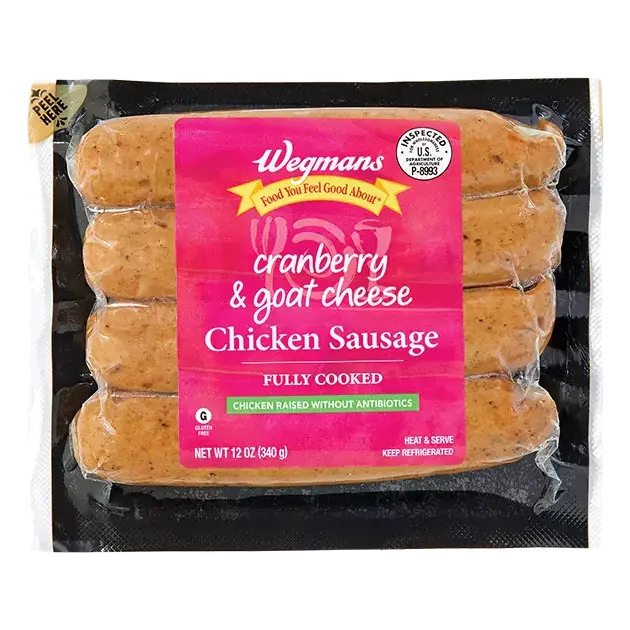Cranberry & Goat Cheese Fully Cooked Chicken Sausage, Raised without Antibiotics