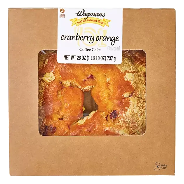 Cranberry Orange Flavored Coffee Cake