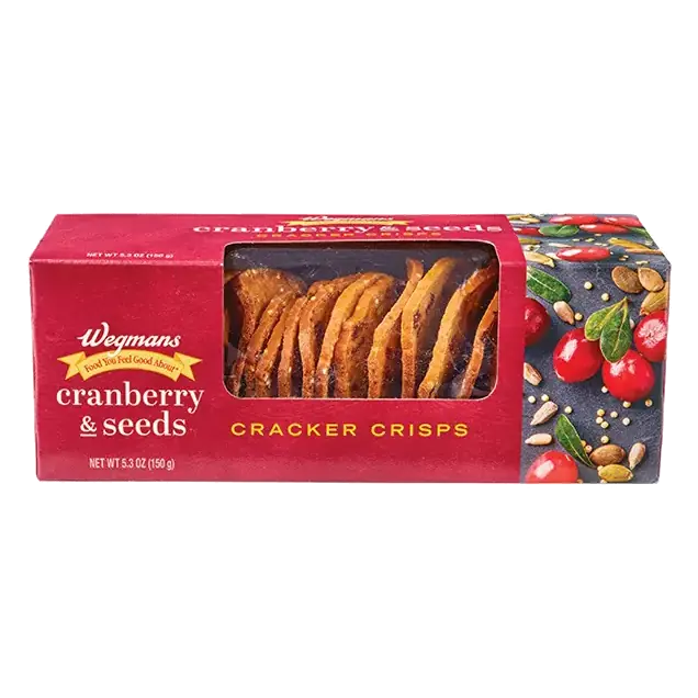 Cranberry & Seeds Cracker Crisps