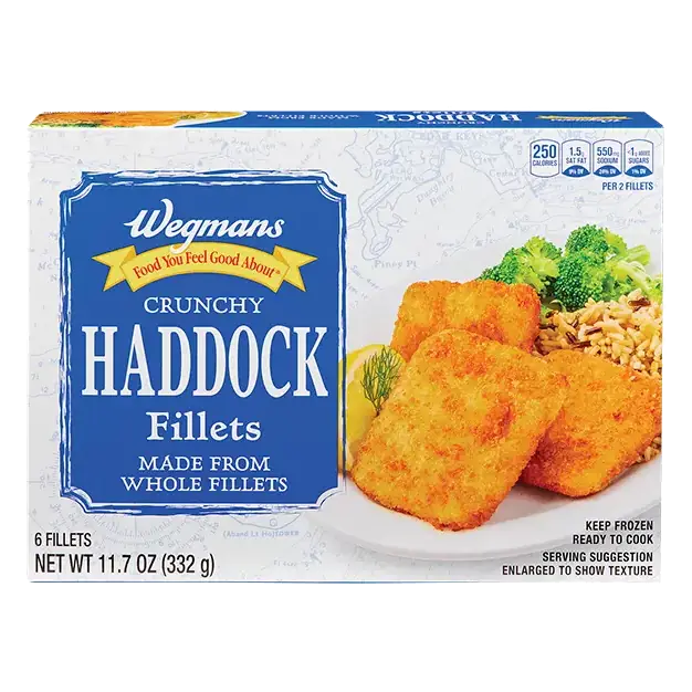 Crunchy Haddock Fillets