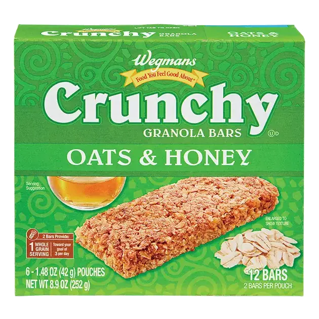 Crunchy Oats & Honey Granola Bars