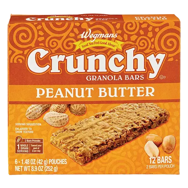 Crunchy Peanut Butter Granola Bars
