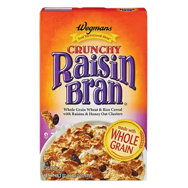 Crunchy Raisin Bran Cereal