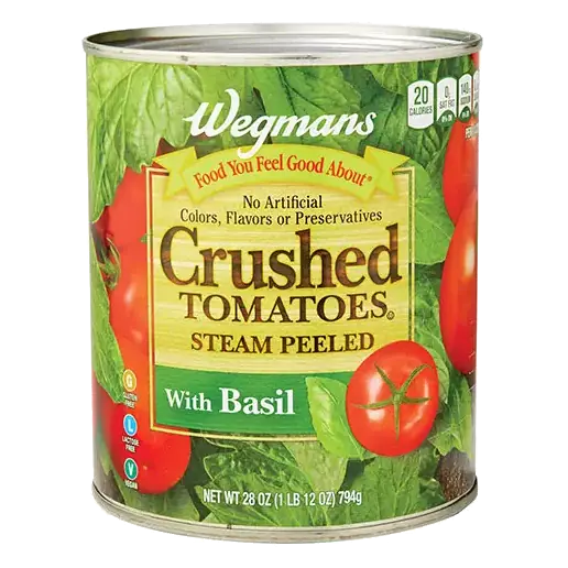 Crushed Tomatoes with Basil