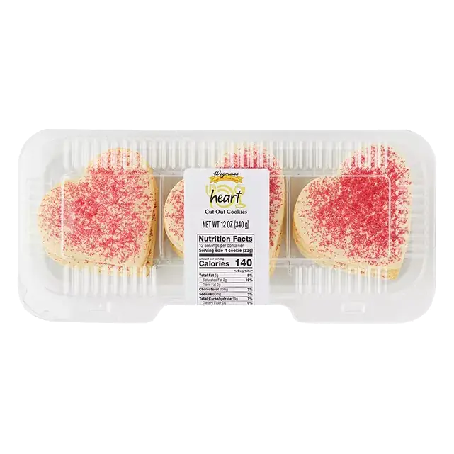 Cut Out Heart Cookies