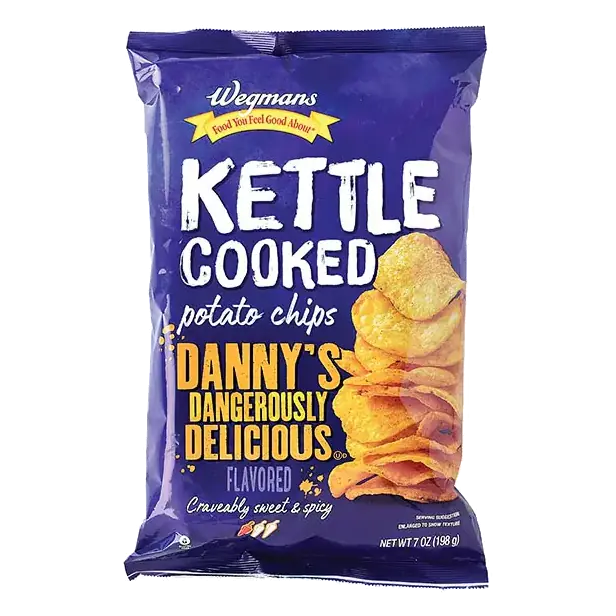 Danny's Dangerously Delicious Kettle Cooked Potato Chips