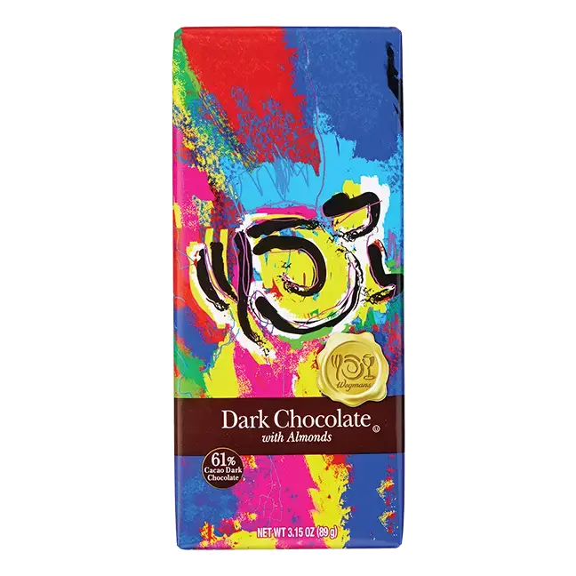Dark Chocolate Bar with Almonds