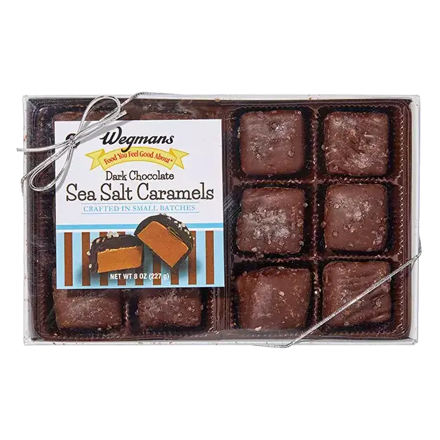 Dark Chocolate Sea Salt Caramels