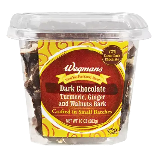 Dark Chocolate Turmeric, Ginger and Walnuts Bark