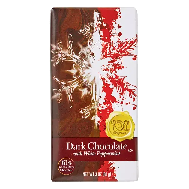 Dark Chocolate with White Peppermint
