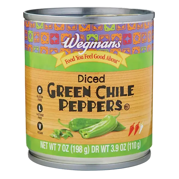 Diced Green Chile Peppers