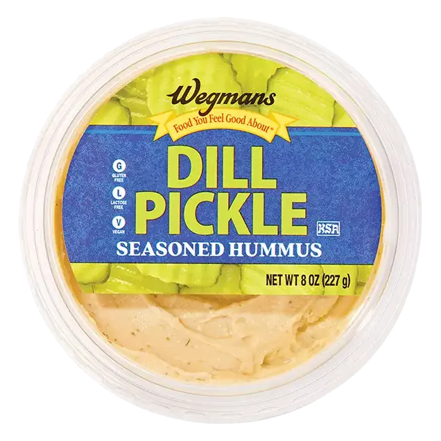 Dill Pickle Seasoned Hummus