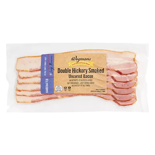 Double Hickory Smoked Uncured Bacon