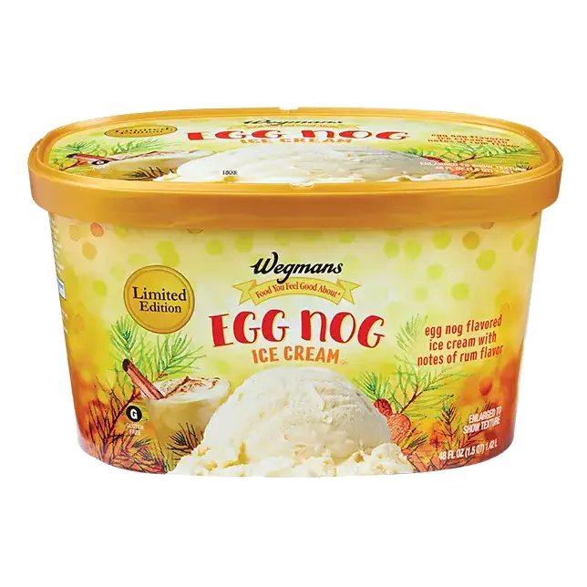 Egg Nog Ice Cream, Limited Edition