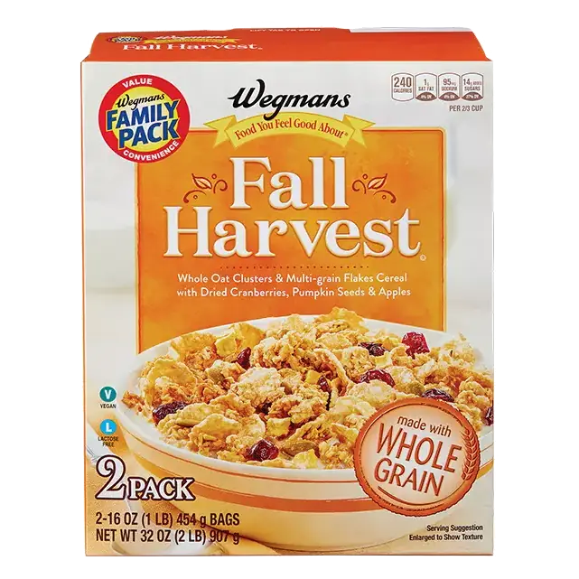 Fall Harvest Cereal, 2 Pack, FAMILY PACK